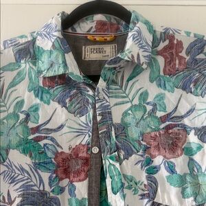 Free Planet Multicolor Floral Shirt